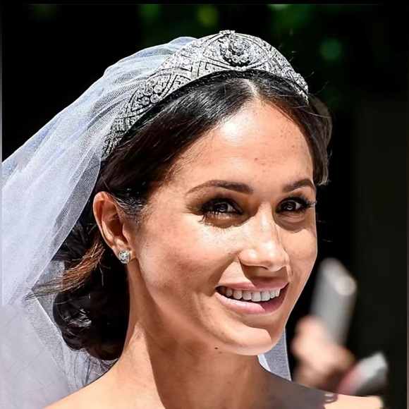 Luxury Crown Bridal Tiara Bridal Rhinestone Hair Accessory Wedding - Picture 7 of 8